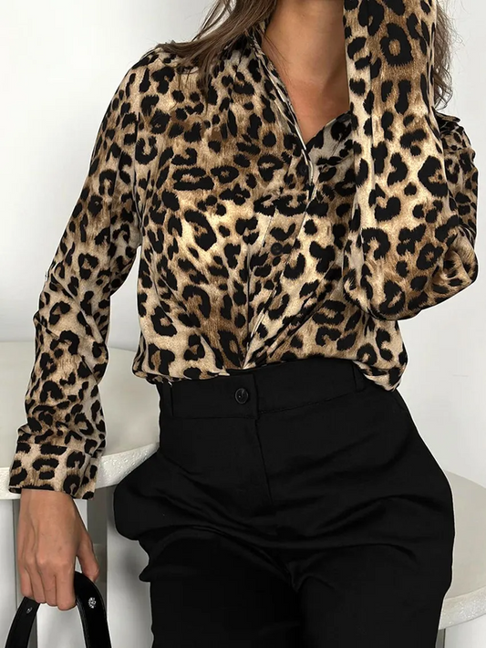 Diva Leopard Skirt - Риза